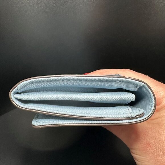 Michael Kors Women Jet Set Travel Large Trifold Wallet Clutch - ECU - Picture 4 of 7